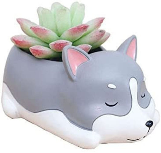 Lovely Labrador Plant Pot -  Succulent Puppy Pot Best Labrador Dog Lover Gift, Labrador Dog Pot 2.5" (Plant Not Included)